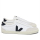 Zapatillas urban VEJA volley canvas white black para mujer - Querol online