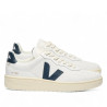 Zapatillas urban VEJA v-90 leather white nautico para mujer