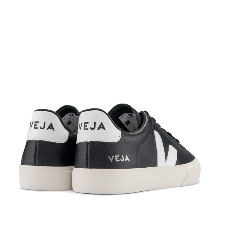 Sabatilles esportives VEJA campo leather black white per a home - Querol online