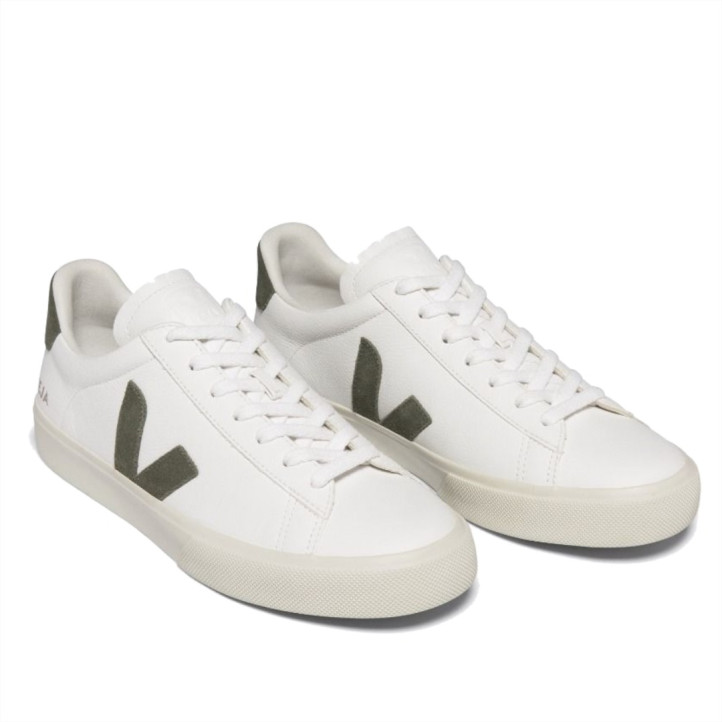 Zapatillas deportivas VEJA campo leather kaki para hombre - Querol online