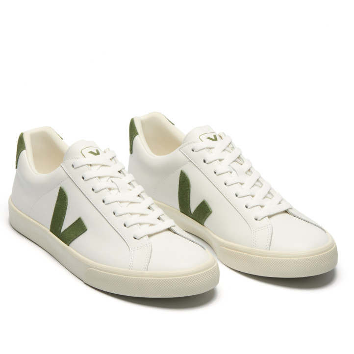 Zapatillas deportivas VEJA esplar leather white kiwi para hombre - Querol online