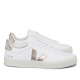 Zapatillas urban VEJA campo leather white platine mujer - Querol online