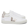 Zapatillas urban VEJA campo leather white platine mujer