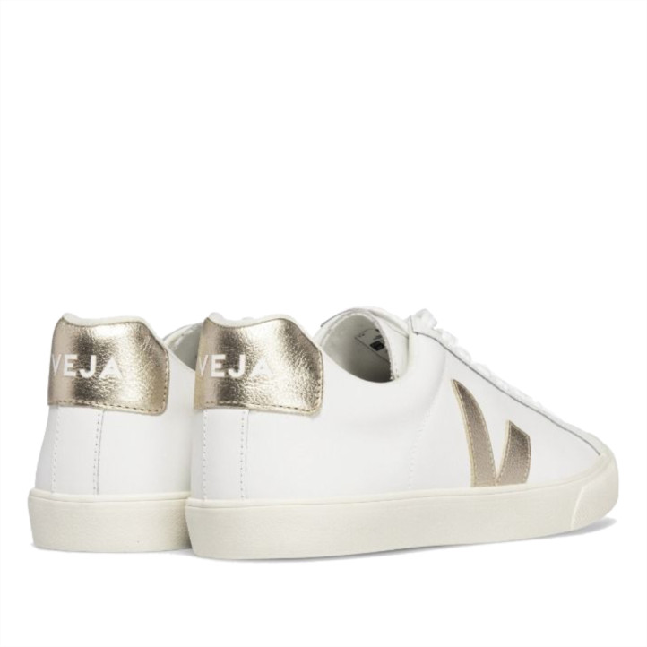Zapatillas urban VEJA esplar leather white platine para mujer - Querol online
