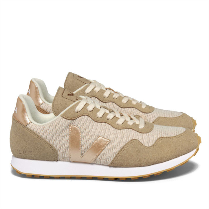 Zapatillas urban VEJA sdu j-mesh natural platine para mujer - Querol online