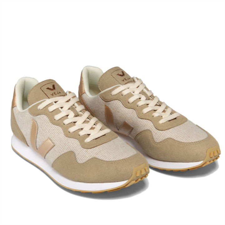 Zapatillas urban VEJA sdu j-mesh natural platine para mujer - Querol online