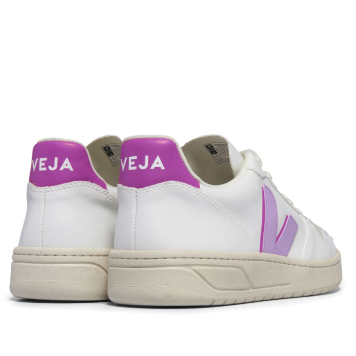 Zapatillas urban VEJA v-10 cwl white orchid ultraviolet para mujer - Querol online