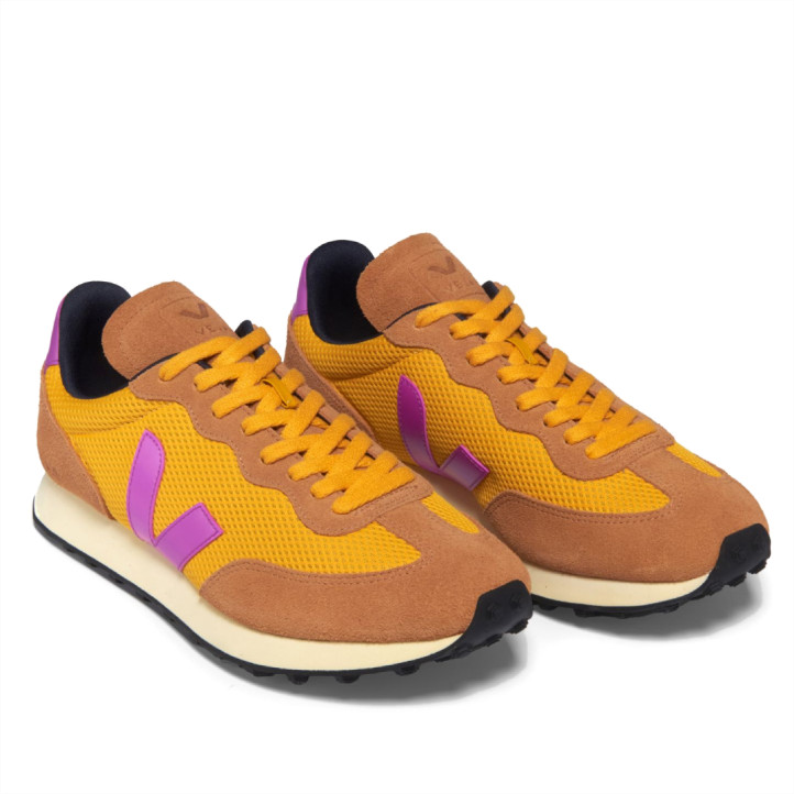 Zapatillas urban VEJA rio branco alveomesh ouro ultraviolet para mujer - Querol online