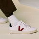 Sabatilles esportives VEJA v-12 leather white marsala nautico per a home - Querol online