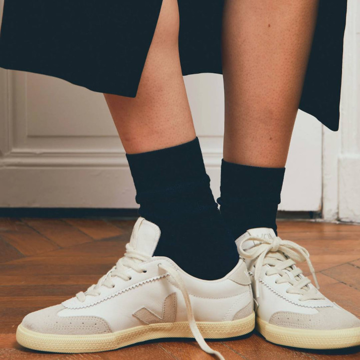 Sabatilles urban VEJA volley leather white natural dona - Querol online
