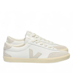Zapatillas urban VEJA volley leather white natural mujer - Querol online