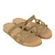 CHANCLAS DE MUJER GRENDHA ACOLHER RAST AD DORADO - Querol online