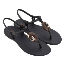 CHANCLAS DE MUJER GRENDHA CACAU CELEBRE SAND AD BLACK - Querol online