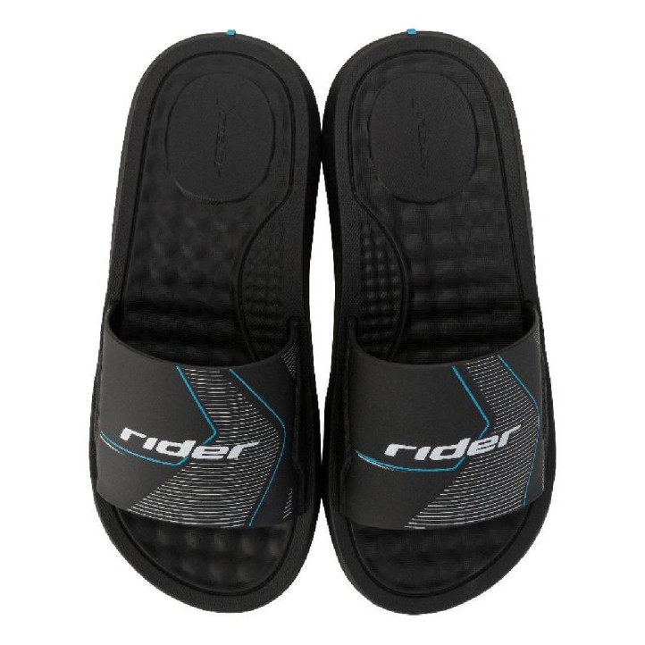 CHANCLAS DE HOMBRE RIDER STEP SLIDE AD BLACK/BLACK - Querol online