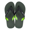 CHANCLAS DE HOMBRE RIDER STREET DUO THONG AD GREEN/BLACK/WHITE