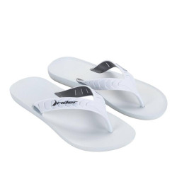 CHANCLAS DE HOMBRE RIDER STREET DUO THONG AD WHITE/WHITE/DARK GREY - Querol online
