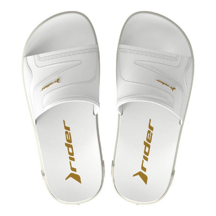 CHANCLAS DE HOMBRE RIDER RW PLUS SLIDE AD BEIGE/WHITE - Querol online