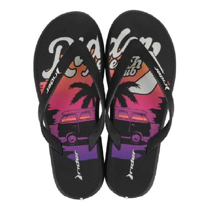 CHANCLAS DE HOMBRE RIDER R1 ENERGY VII AD BLACK/PINK - Querol online
