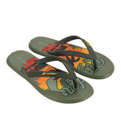 CHANCLAS DE HOMBRE RIDER R1 ENERGY VII AD GREEN/ORANGE - Querol online