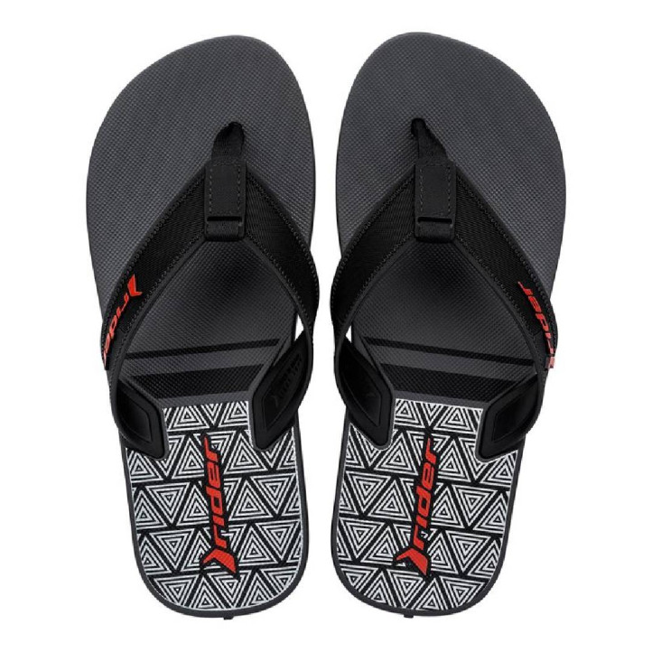 CHANCLAS DE HOMBRE RIDER IMPULSE GRAPHICS AD DARK GREY/BLACK - Querol online