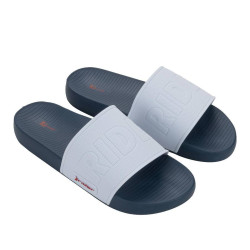 CHANCLAS DE HOMBRE RIDER GRID SLIDE AD BLUE/WHITE - Querol online