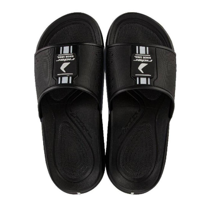 CHANCLAS DE HOMBRE RIDER SMASH II SLIDE AD BLACK/BLACK/WHITE - Querol online