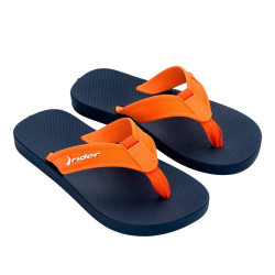 CHANCLAS DE NIñO RIDER IMPULSE KIDS AZUL NARANJA - Querol online