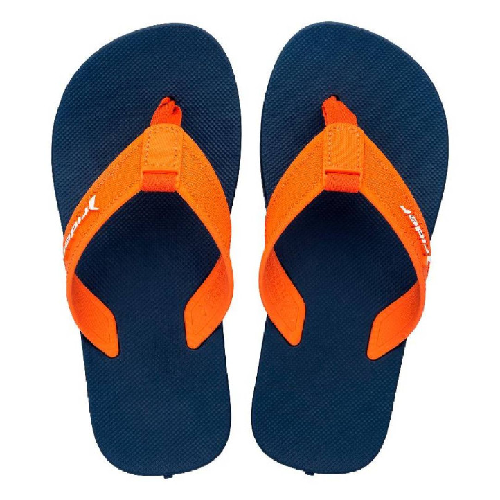 CHANCLAS DE NIñO RIDER IMPULSE KIDS AZUL NARANJA - Querol online