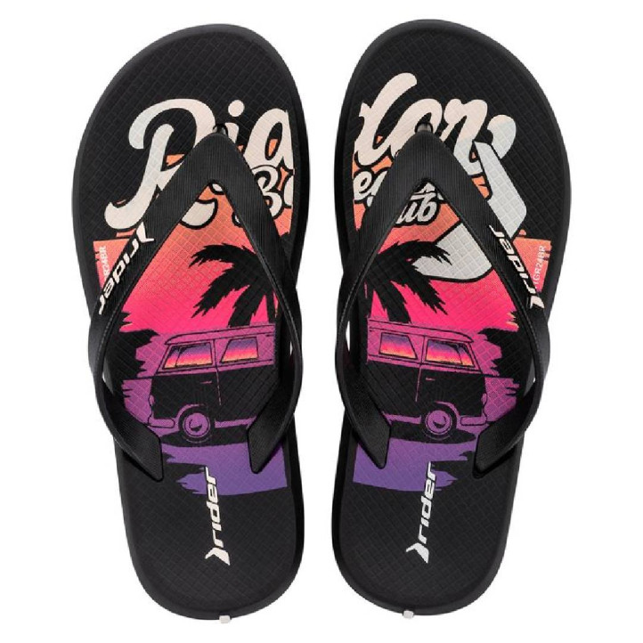 CHANCLAS DE NIñO RIDER R1 ENERGY II KIDS NEGRO - Querol online