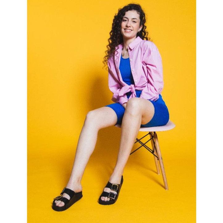 CHANCLAS DE MUJER ZAXY PARTNER III FEM BLACK - Querol online