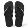 Chanclas Havaianas brasil logo black/black para hombre