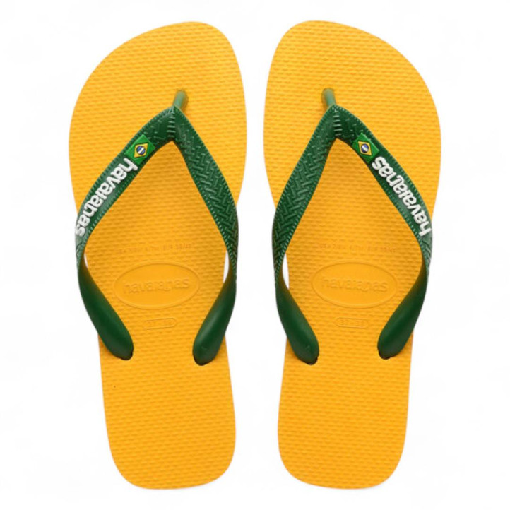 Xancles Havaianas brasil logo pop yellow per a home - Querol online