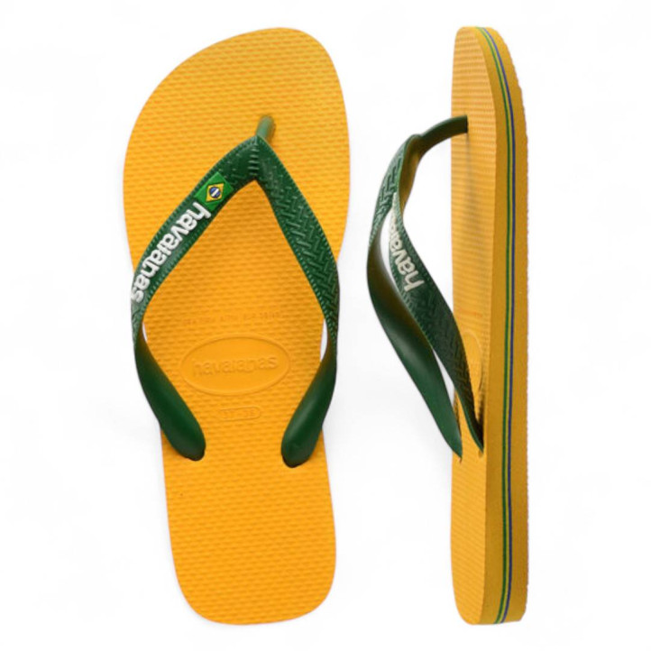 Xancles Havaianas brasil logo pop yellow per a home - Querol online