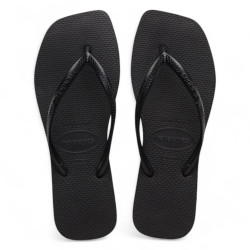 Chanclas Havaianas slim square black para mujer - Querol online