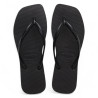Xancles Havaianas slim square black per a dona