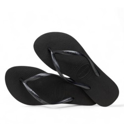 Chanclas Havaianas slim black para mujer - Querol online