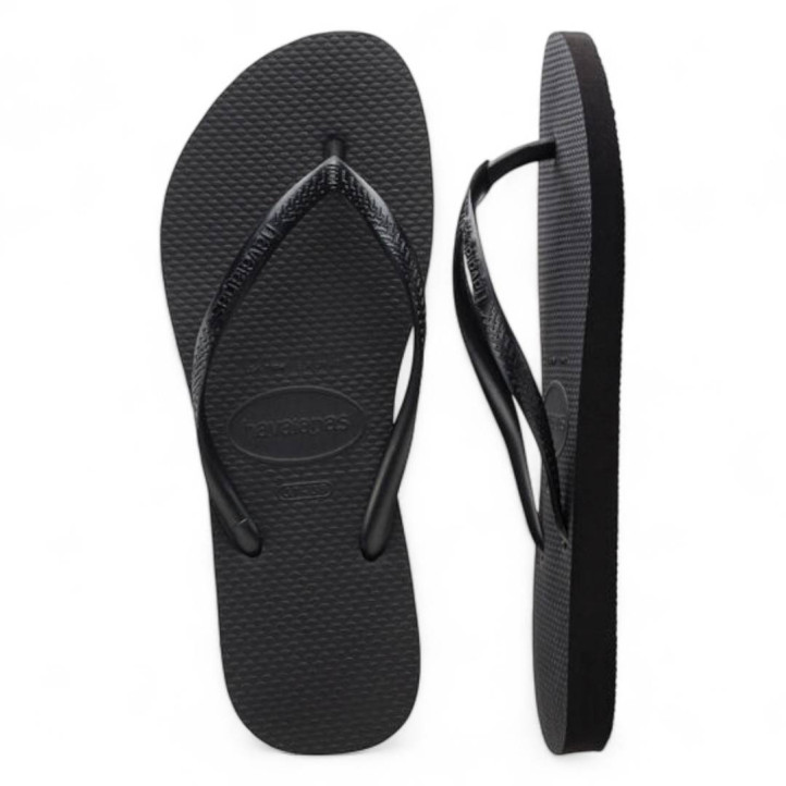 Xancles Havaianas slim black per a dona - Querol online