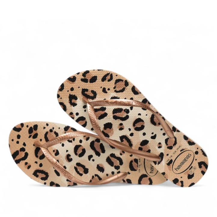 Xancles Havaianas slim animals beige per a dona - Querol online