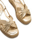 SANDALIAS DE MUJER MARIAMARE GAETA ORO 68656 60533 - Querol online