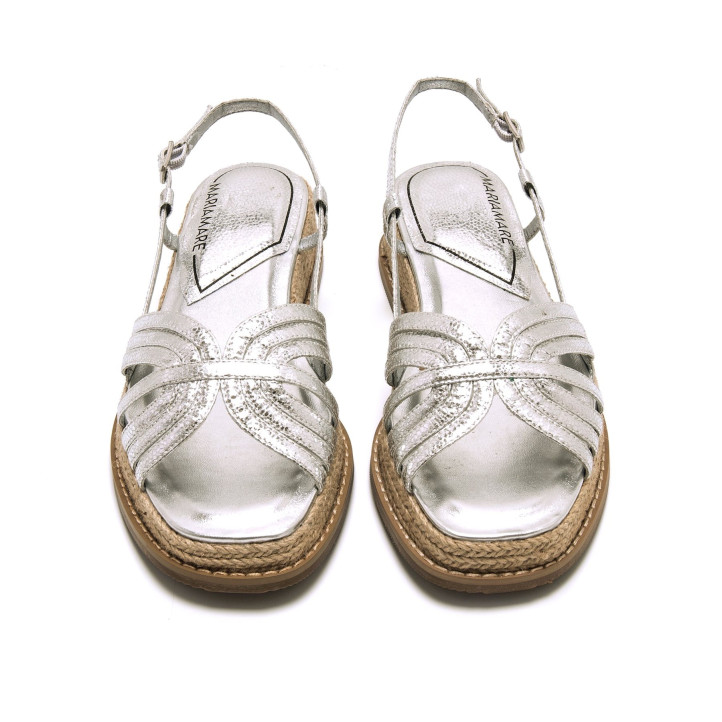 SANDALIAS DE MUJER MARIAMARE GAETA PLATA 68656 60534 - Querol online