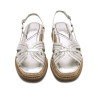 SANDALIAS DE MUJER MARIAMARE GAETA PLATA 68656 60534