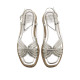 SANDALIAS DE MUJER MARIAMARE GAETA PLATA 68656 60534 - Querol online