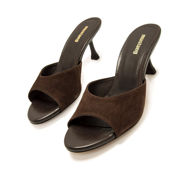 SANDALIAS DE MUJER MUSTANG MARTA MARRON 55791 60732 - Querol online