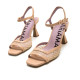 SANDALIAS DE MUJER MARIAMARE NUIN BEIGE 68638 60524 - Querol online