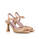 SANDALIAS DE MUJER MARIAMARE NUIN BEIGE 68638 60524 - Querol online