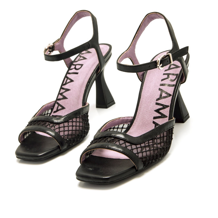SANDALIAS DE MUJER MARIAMARE NUIN NEGRO 68638 60525 - Querol online