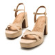 SANDALIAS DE MUJER MUSTANG BRITT BEIGE 53429 60284 - Querol online