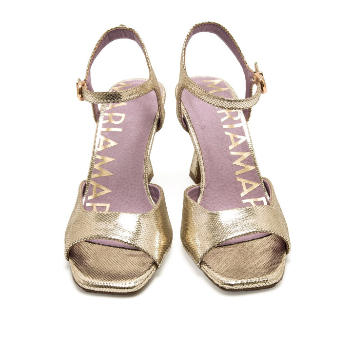 SANDALIAS DE MUJER MARIAMARE NUIN ORO 68588 60510 - Querol online