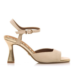 SANDALIAS DE MUJER MARIAMARE NUIN BEIGE 68588 60508 - Querol online