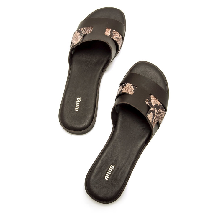 SANDALIAS DE MUJER MUSTANG ALYSA MARRON 54181 60746 - Querol online